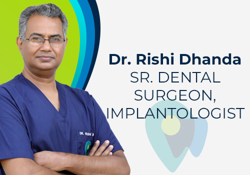 Dr Rishi Dhanda SR. DENTAL SURGEON, IMPLANTOLOGIST in My Dental Centre | Dental Clinic in Dwarka | Dental Clinic in Gurgaon | Dentist Near You | Best Dentist in Dwarka | Best Dentist In Gurgaon | Best Dental Clinic in India | Invisalign Treatment in Gurgaon | Dental Implants Treatment in Gurgaon | Root Canal Treatment in Gurgaon | Invisible Braces in Gurgaon | Denture Treatment in Gurgaon | Crowns & Bridges Treatment in Gurgaon | Kids Dentist in Gurgaon | Teeth Whitening in Gurgaon | Braces in Gurgaon | Buck Teeth Treatment in Gurgaon