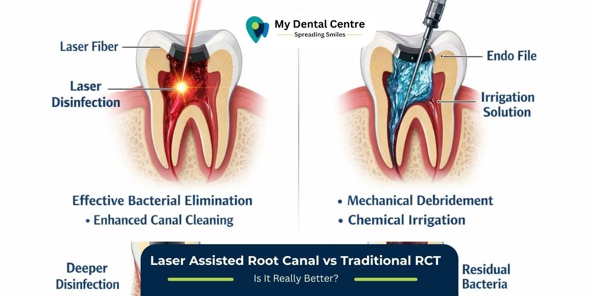 Laser Assisted Root Canal vs Traditional RCT